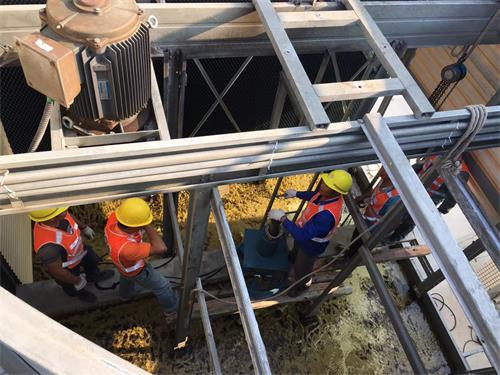 減少堵塞的冷卻塔填料方法,冷卻塔填料材質(zhì)